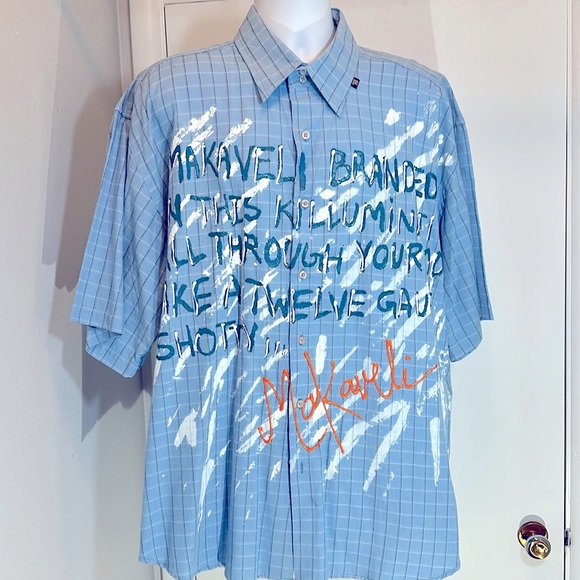 NWOT 2PAC Makeveli Short Sleeve Shirt 2XL - Picture 3 of 11